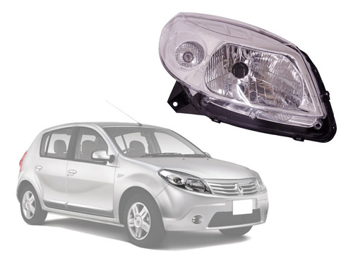 Óptico Delantero Derecho Renault Sandero 2009-2012