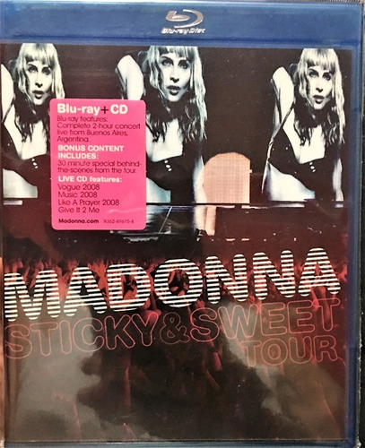 Madonna  Sticky & Sweet Tour Bluray