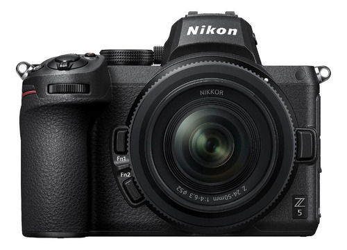  Nikon Kit Z5 + adaptador FTZ mirrorless cor  preto