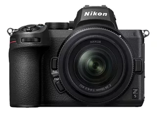 Nikon Kit Z5 + adaptador FTZ mirrorless cor preto