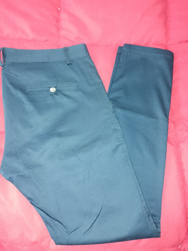 Pantalón Chino Rochas Semi Satén,talle 32,impecable,chupin