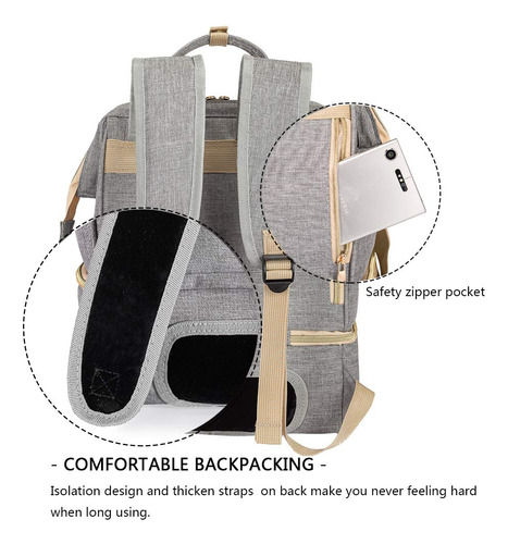 Mochila Para Sacaleches Bolsa Hielera Y A Prueba De Humeda