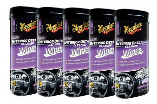 Meguiar 's Quik Detailer Toallita 25  7  9  One Step