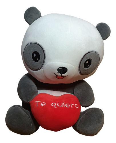 Peluche Panda De Quiero De Amor Regalo Romántico