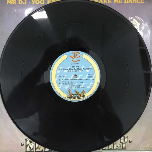 Lp Glass Family - Mr Dj You Know How To Make Me Dance - Mv (Usado)