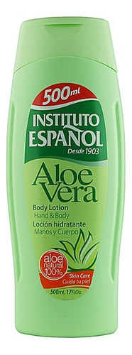 Locion Hidratante Aloe Vera 500ml Instituto Español