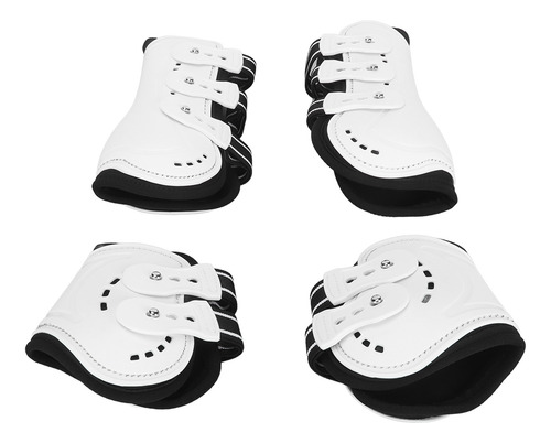 Botas Delanteras Abiertas Para Caballos, Ajustables, Con Amo