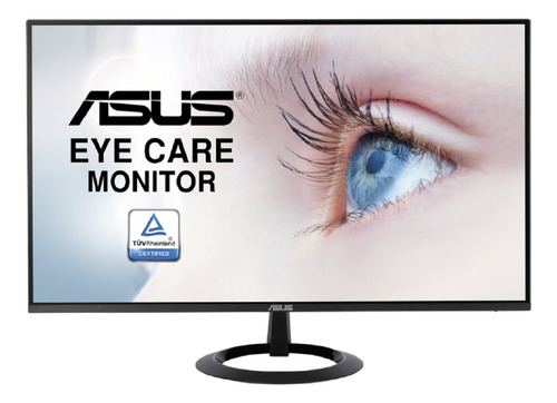 Monitor Asus Eye Care Vz27ehe 27 Fhd Ips 75hz, Ultradelgado Color Negro