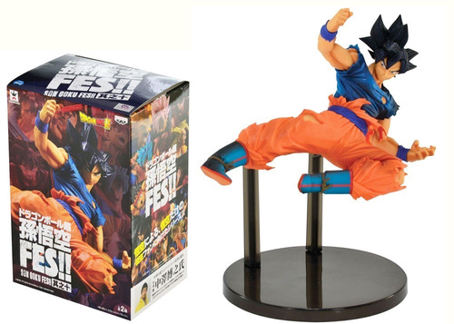 Figura Son Goku Fes Banpresto Bandai Dragonball Super 20cm