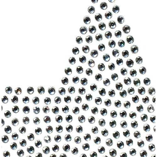 Diseño De Estrella De Estrás Clara De 4.5 , Transfere...