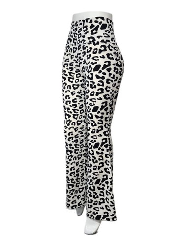 Calza Pata Elefante Animal Print Con Push Up (levanta Cola)