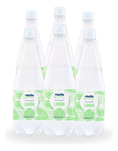 Minalba Sparkling Limon 500ml Pack 6und