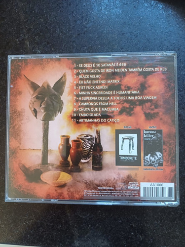Cd Gangrena Gasosa - Se Deus É 10 Satanás É 666 Estandar