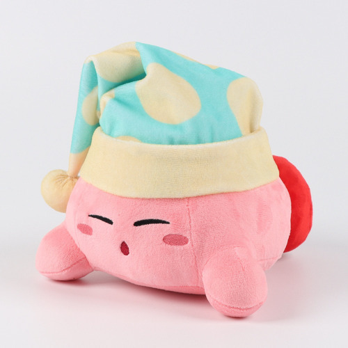 Kirby Sleeping Cap Peluche Muñeca Juguete Navidad Regalo