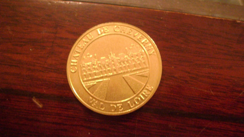 Medalla 15 Moneda Coleccion Castillo De Cheverny Valle Loire