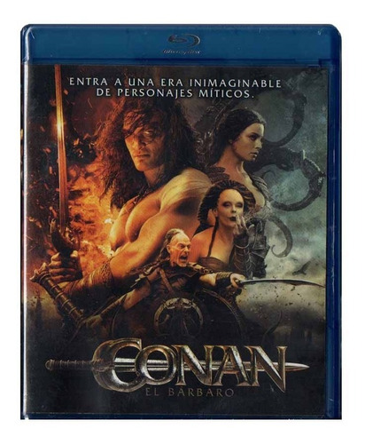 Conan El Bárbaro Jason Momoa Pelicula Blu-ray