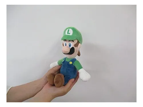 Sanei Super Mario All Star Collection Luigi Felpa, Tamaño Pe