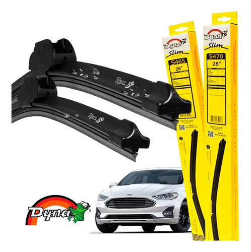 Limpador Parabrisas Ford Fusion 2013 A 2020 Original Par