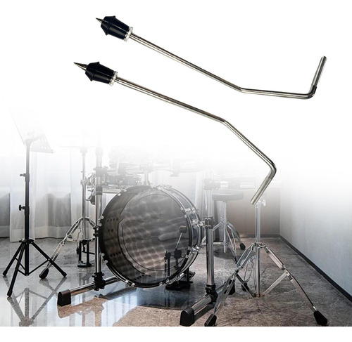 2pcs Floor Tom Pernas Substituem Tambor Tambor Riser Piso