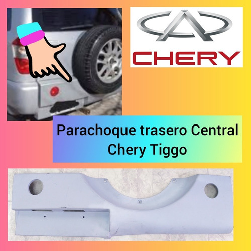 Parachoque Trasero Central Chery Tiggo 2008 2010 2012 Orig