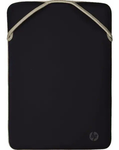 Imagen 6 de 6 de Funda Hp Reversible Notebook Negro/dorado 15.6