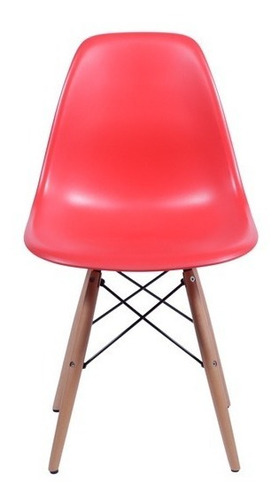 Cadeira de jantar Or Design OR-1102B, estrutura de cor  vermelho, 1 unidade