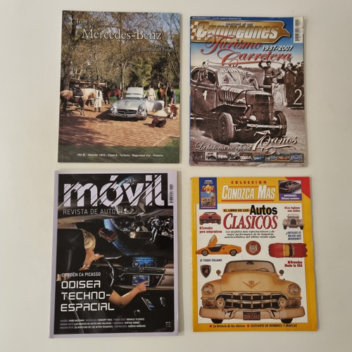 Lote De 4 Revistas Autos Varias Argentinas