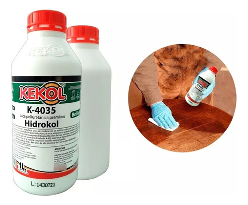 Hidrolaca Madera Plastificante Kekol K4035 1lt Premium