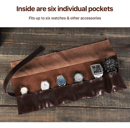 Funda Para 6 Relojes Watch Roll