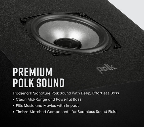 Par De Altavoces De Altura Polk Monitor Xt90 Hi-res Para Son