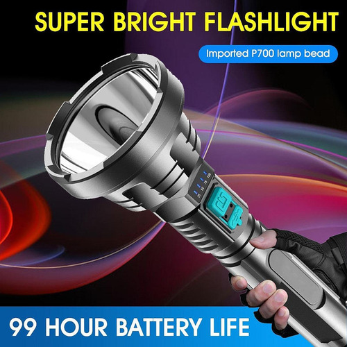 Linterna De Mano Antorcha Para Exteriores Luz De Flash