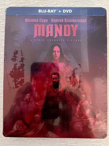 Blu-ray + Dvd Mandy / Steelbook Abollado