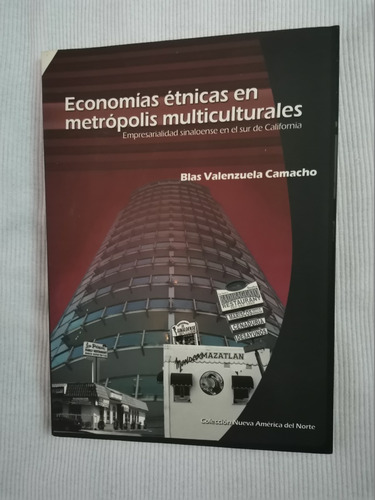 Libro Economías Étnicas En Metrópolis Multiculturales, Blas.