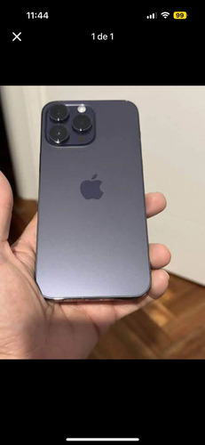 Apple Iphone 14 Pro (128 Gb) - Morado Oscuro Color Violeta Negro (Usado)