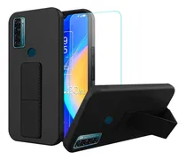 Comprar Funda Para Tcl 20 Se Phone Funda,stand Funda Con Cristal Tem