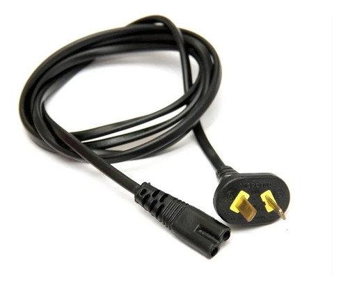 Imagen 2 de 7 de Cable De Alimentación Power Tipo 8 220v 1.5mts Netmak C77