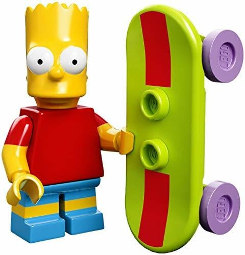 Lego 71005 Serie Los Simpson Personaje De Bart Simpson