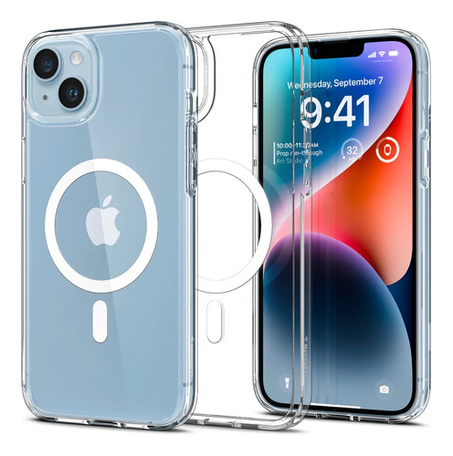 Capa Spigen Ultra Hybrid Magfit White Para iPhone 14 (6.1)