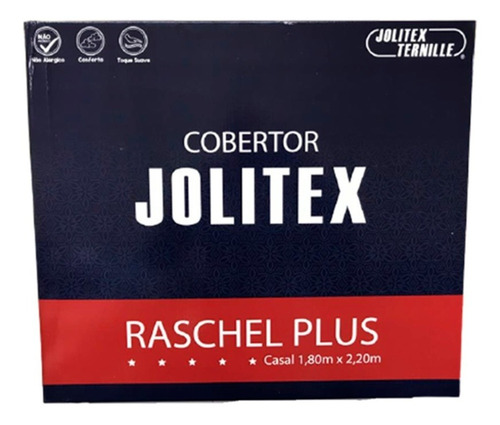 Cobertor Casal Jolitex Rashel Grosso Quente 1,80x2,20m Leão