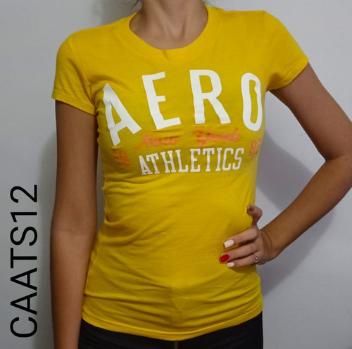 Camisa Para Damas Aeropostale Amarilla Talla S