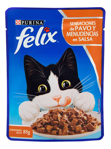 Felix Sensaciones De Pavo Y Menudencia En Salsa 85 G