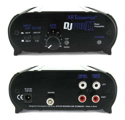 Art Djpre 2 Preamplificador Phono Bandeja A Salida De Linea