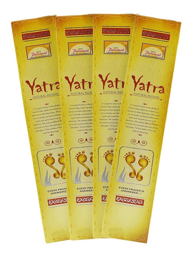 Incienso Yatra Pack De 4 Cajas  