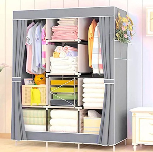 Organizador Modular Gh3 M 8 Divisores Retangular Cinza