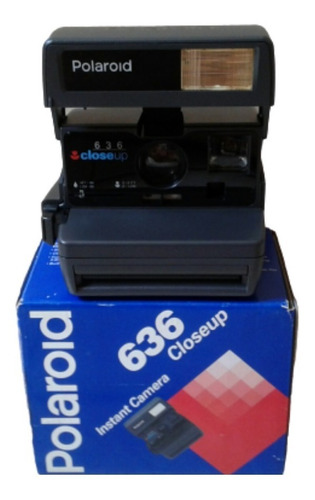 Câmera Polaroid Original E Nova Modelo 636 Closeup Raridade