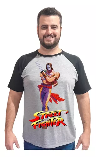 camiseta street fighter vega