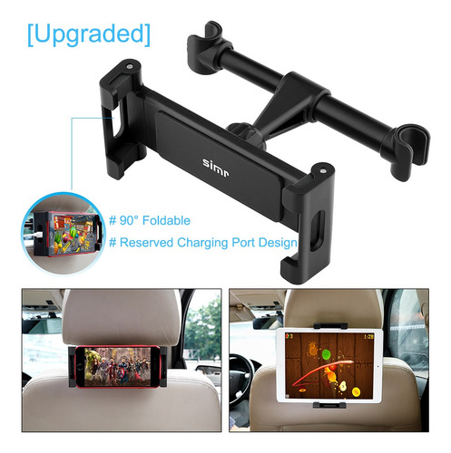 Soporte Para Reposacabezas De Coche Para Tableta, Asiento Tr