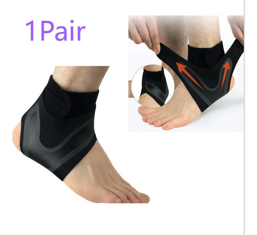 Imagen 1 de 7 de Protector De Pie De Vendaje De Tobillo Ajustable S