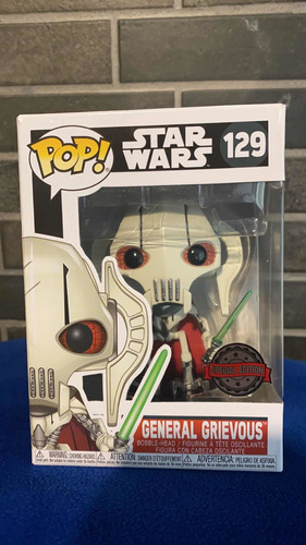 Funko Pop! General Grievous 129 Star Wars Special Edition