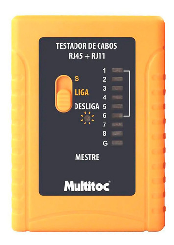 Aparelho Testador De Cabo Ns468 Rj11/rj45 Multitoc